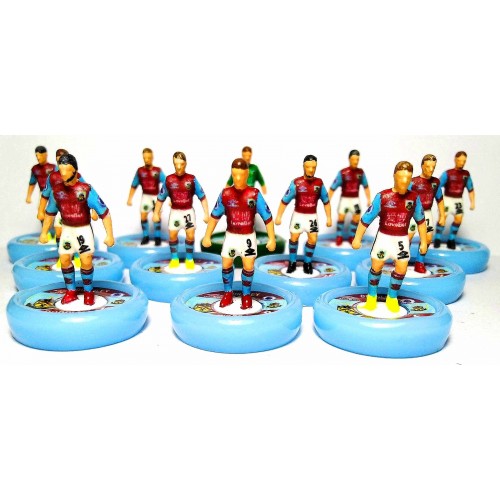 Subbuteo Andrew Table Soccer Burnley 2019-20 on WSB Professional bases